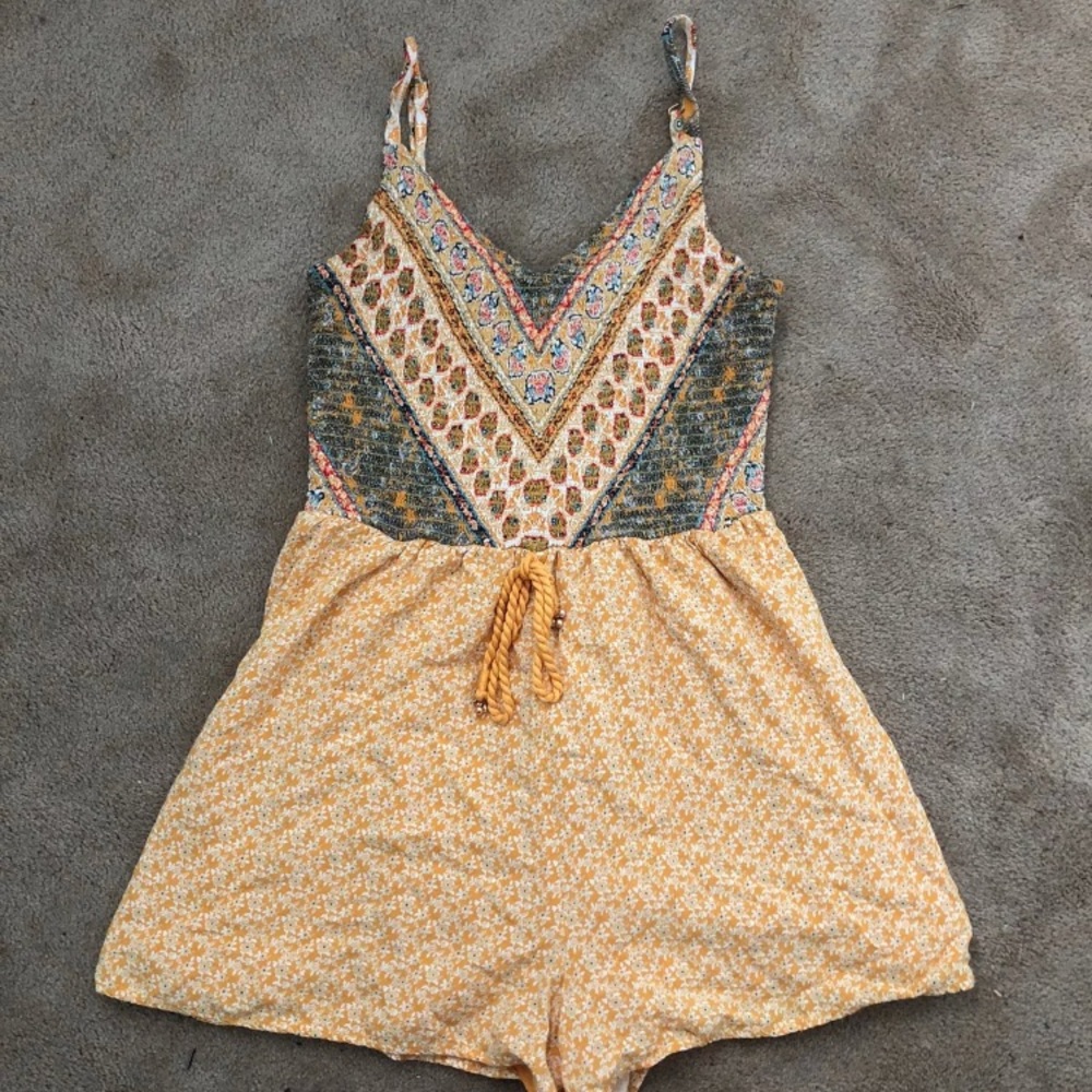 Yellow Romper